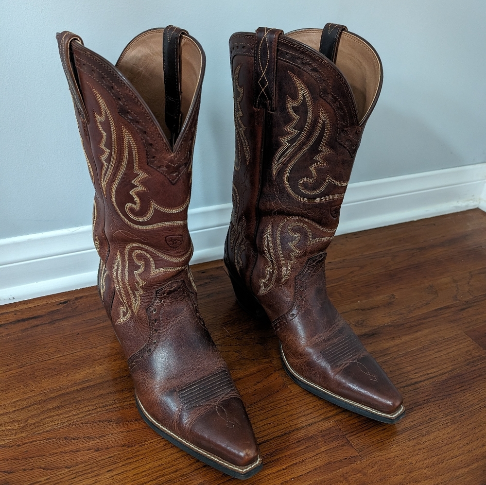Ariat Heritage X Toe Cowboy Boots
